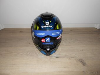 Predam krasnu novu moto prilbu znacky SHARK SPARTAN GT REPLI - 2