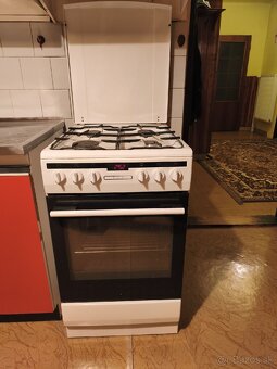 Plynovy sporák Amica s elektrickou rúrou - 2