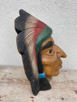 Indiánska  hlava - 2