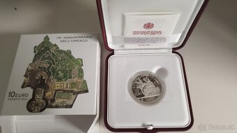 Strieborná minca 10€ proof 2021 Vatikán - 2