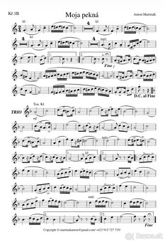 Noty Repertoár Dychová hudba - 2