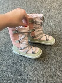 Detské zimné barefoot topánky Be Lenka Snowfox Kids - Pink - 2