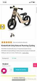 kinderkraft uniq natural - odrážadlo/balanc bike - 2