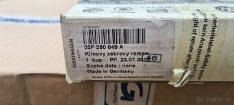 Predám nový originál VW AG klinový remeň - 2