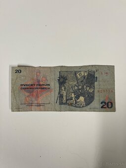 Bankovka 20kč - 2