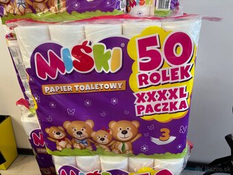 Toaletný Papier MISKI 50 roliek - 2