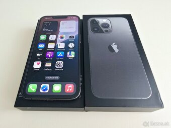 Apple iPhone 13 PRO 128GB Graphite TOP STAV,Batéria 100% - 2