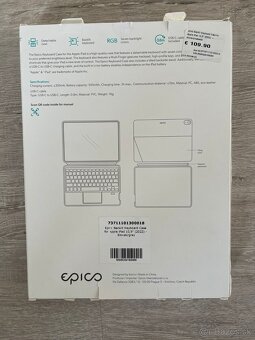 Epico Klávesnica s puzdrom na Apple iPad 10.2 - 2
