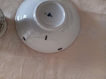 Míšeň, Meissen - malovaný porcelánový šálek - 2