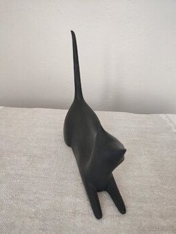 Royal dux čierna mačka brusel porcelánová soška

 - 2