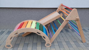 Piklerovej triangel trojuholník montessori - 2