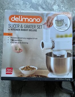 Delimano Deluxe- Sencor príslušenstvo - kuchynský robot - 2