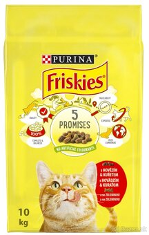 Krmivo pre mačiatka Premius 9kg a mačky Friskies 10kg - 2