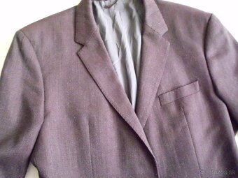 Hugo Boss pánske vlnené sako  L - 2