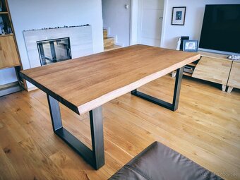 Stôl z masívu dubový - 2