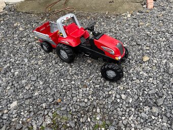 Detsky traktor s vlečkou - 2