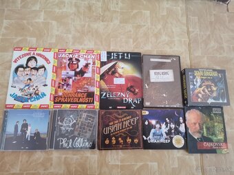 Filmy, DVD, hudba, Jackie Chan, komédie, Čajkovskij... - 2