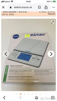 Nutričná váha ZELMER - N.O.V.Á. - 2