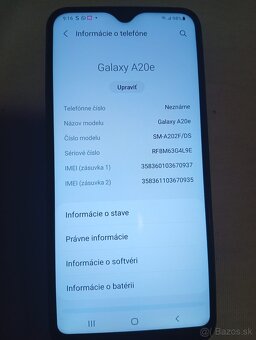Galaxy a20e - 2