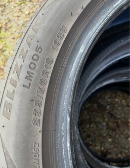 235/50 r19 Bridgestone zimné - 2