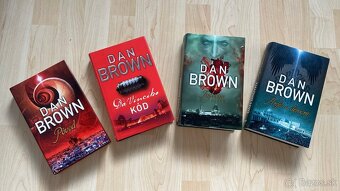 Dan Brown 4 knihy set TOP stav - 2