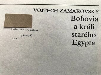 podpis - Vojtěch Zamarovský - 2