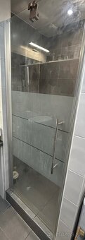 Modena sklenene dvere do sprchovacieho kuta 80x195 cm - 2