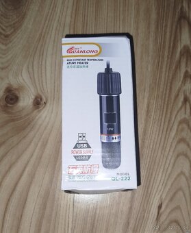 Ohrievač do akvária 10W s USB – nový - 2