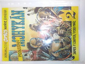 Comics. -Tarzan a Posledný Mohykán - 2