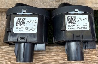 Škoda Octavia 3, Fabia 3, 5E0941431, prepínač svetiel - 2