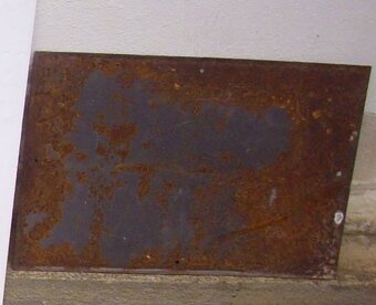 Smaltová tabuľka 50x35cm-vzácna - 2