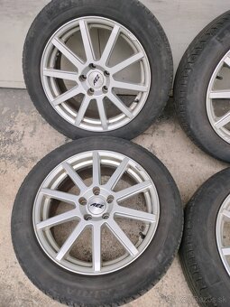 4ks alu disky orig. AEZ 5x112 R17 pneu 215/55 r17 - 2