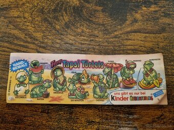 Kinder figúrka Robinson 1991 s papierikom - 2