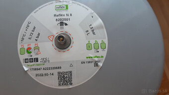 Predám expanznú nádobu Reflex N8 - 2