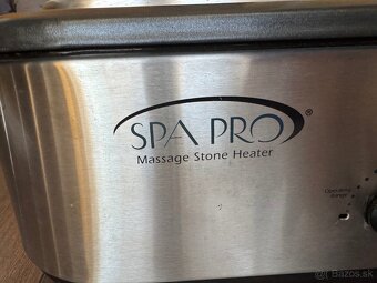 Ohrievač na lávové kamene - 2