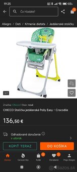 Detská jedálenská stolička - 2