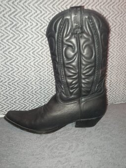 Predám pánske kožené čižmy č.46 - 2