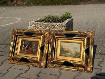 Starozitne luxusne obrazy (zvierata) - 2