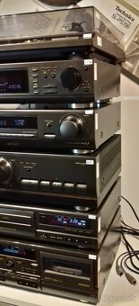 Zostava TECHNICS gramo,tuner,equalizer,zosilnov,CD,deck= C02 - 2