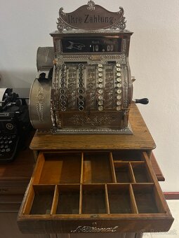 Starožitná mechanická pokladňa - 2