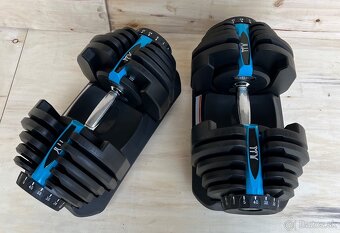 Nastaviteľné jednoručné činky 5-40kg - 2