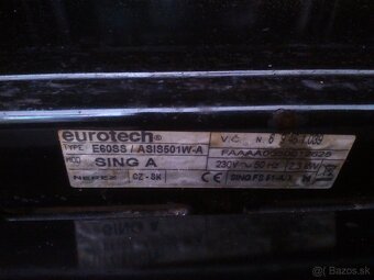 Elektrická rúra Eurotech - 2