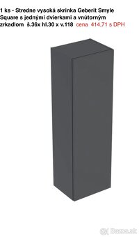Nove Geberit skrinky do kupelne - 2
