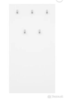 Vešiakový panel BRW Nepo Plus 43 (biela) - 2