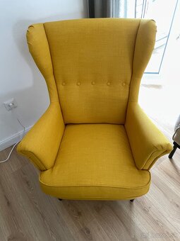 Kreslo ušiak Ikea strandmon - 2