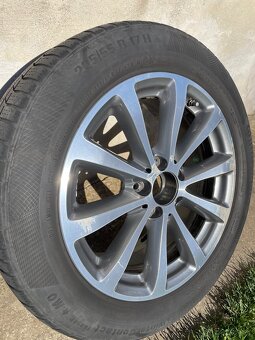 Zimné pneu na diskoch 225/55/R17 +TPMS snímače tlaku - 2