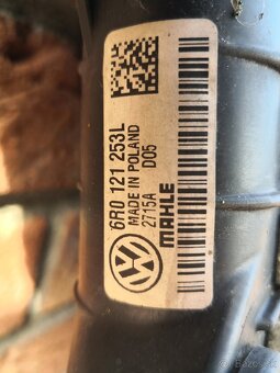 Chladič vodný 6R0121253L, Fabia 3 - 2