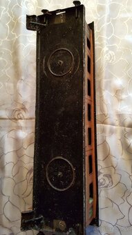 Starý plechový jedálenský vozeň, pravdepodobne rozchod 1. - 2