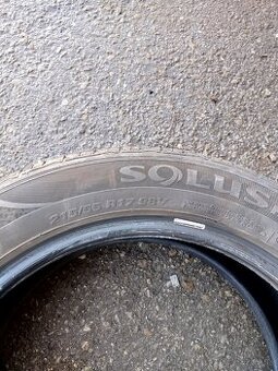 Predám úplne nové letné pneumatiky Kumho 215 55 R17 l - 2