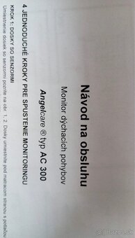 Monitor dychu pre novorodencov - 2